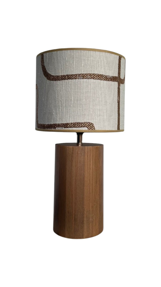 Handgemaakte Lampenkap - Promenade Dedar - Ø 25 cm