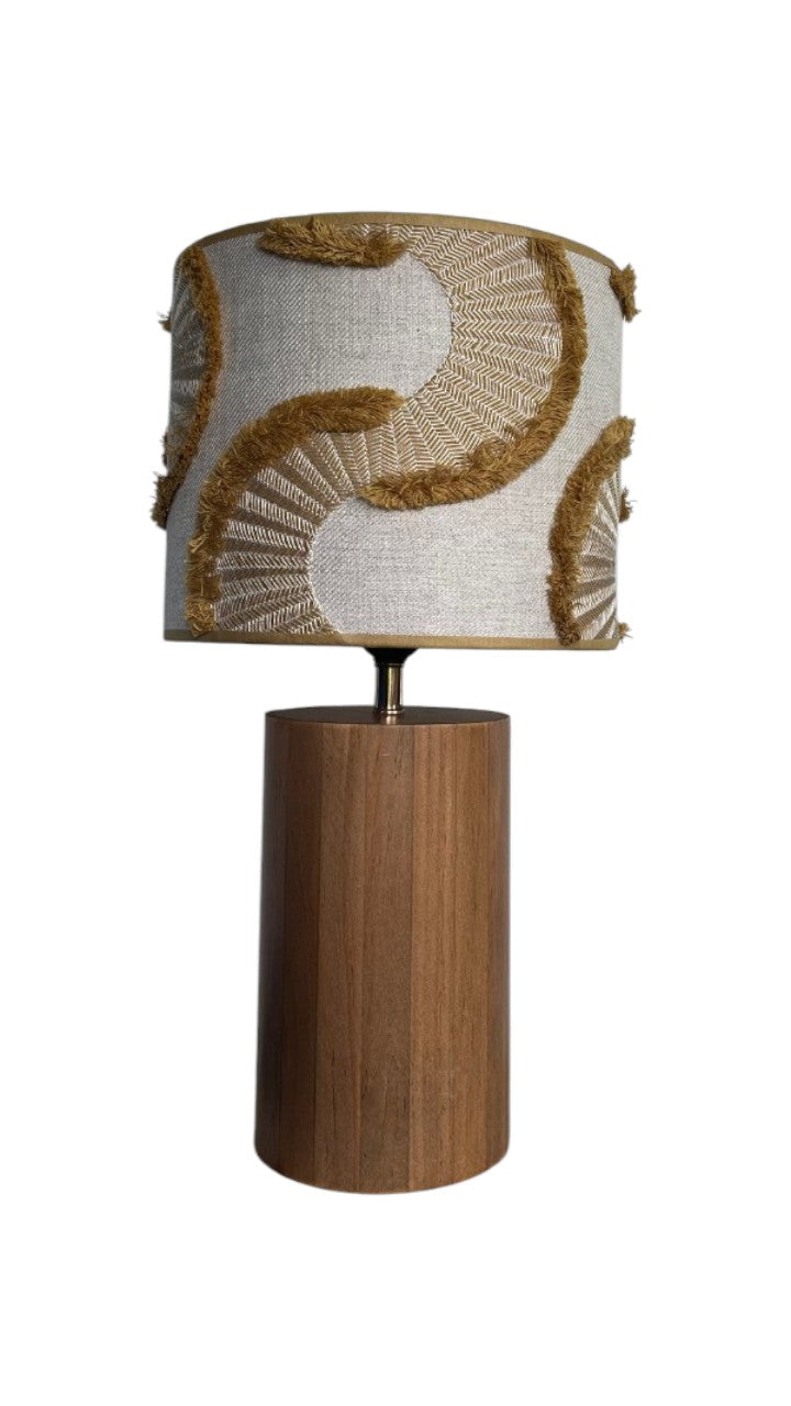 Handgemaakte Lampenkap - Gitane Karin Sajo - Goud Ø 25 cm