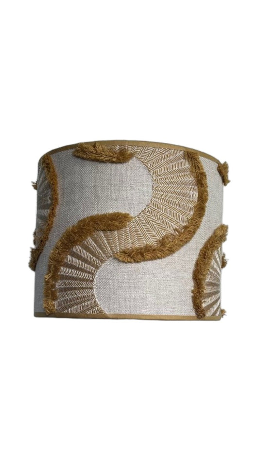 Handgemaakte Lampenkap - Gitane Karin Sajo - Goud Ø 25 cm