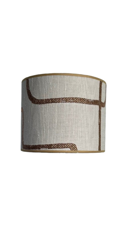 Handgemaakte Lampenkap - Promenade Dedar - Ø 25 cm