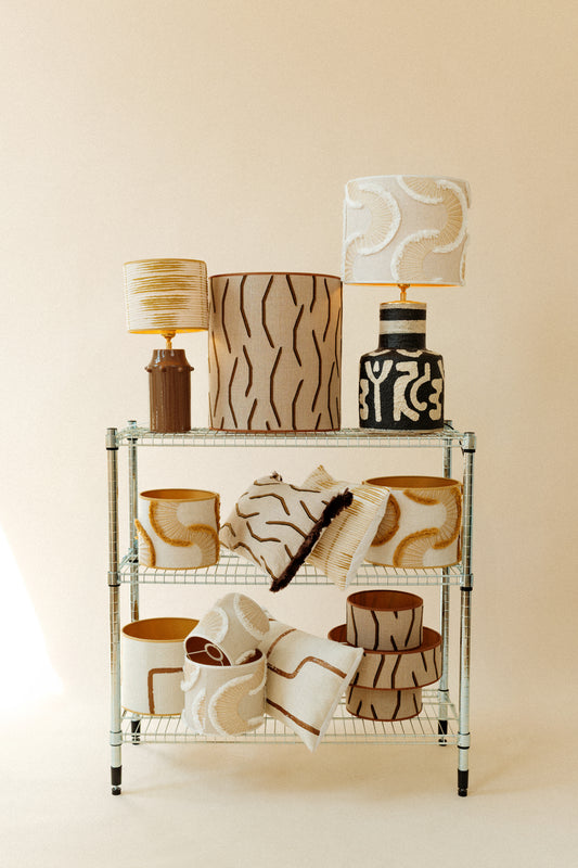 Handgemaakt sierkussen - Talaia Elitis - 30x50 cm