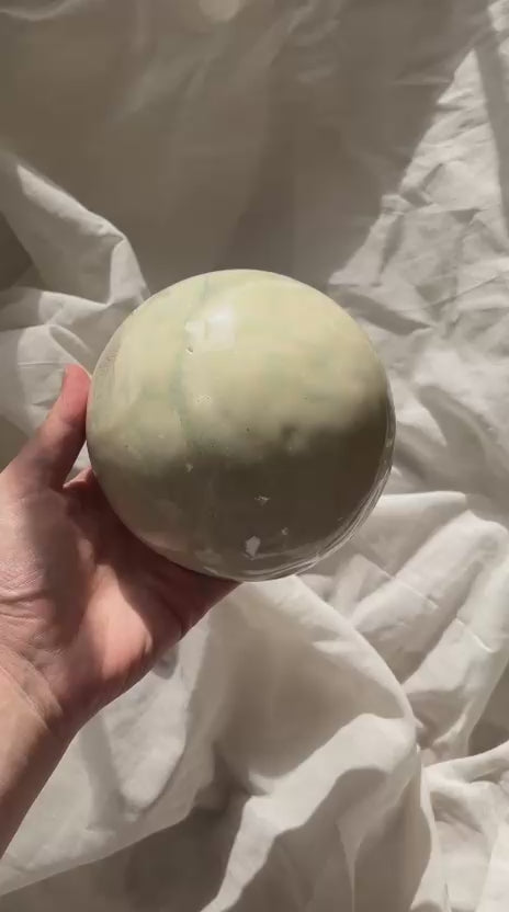 Wandjuweel Green Sand | Handgemaakt Wandobject