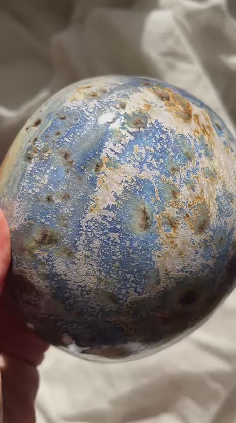 Wandjuweel Earth | Handgemaakt Wandobject